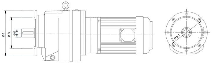 Flender Motox-N (Фланец) Flender Motox-N (Фланец)