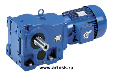 Цилиндро-конические мотор-редукторы NORD. Исполнение со сплошным валом